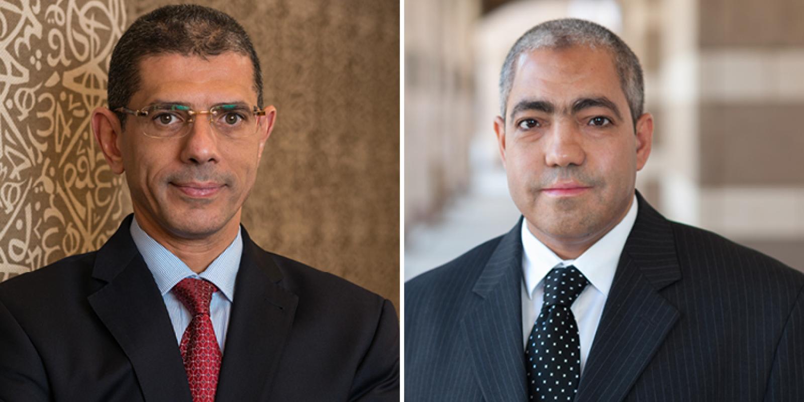 Provost Sherif Sedky and professor Nageh Allam have been awarded the Abdul Hameed Shoman Award for Arab Researchers