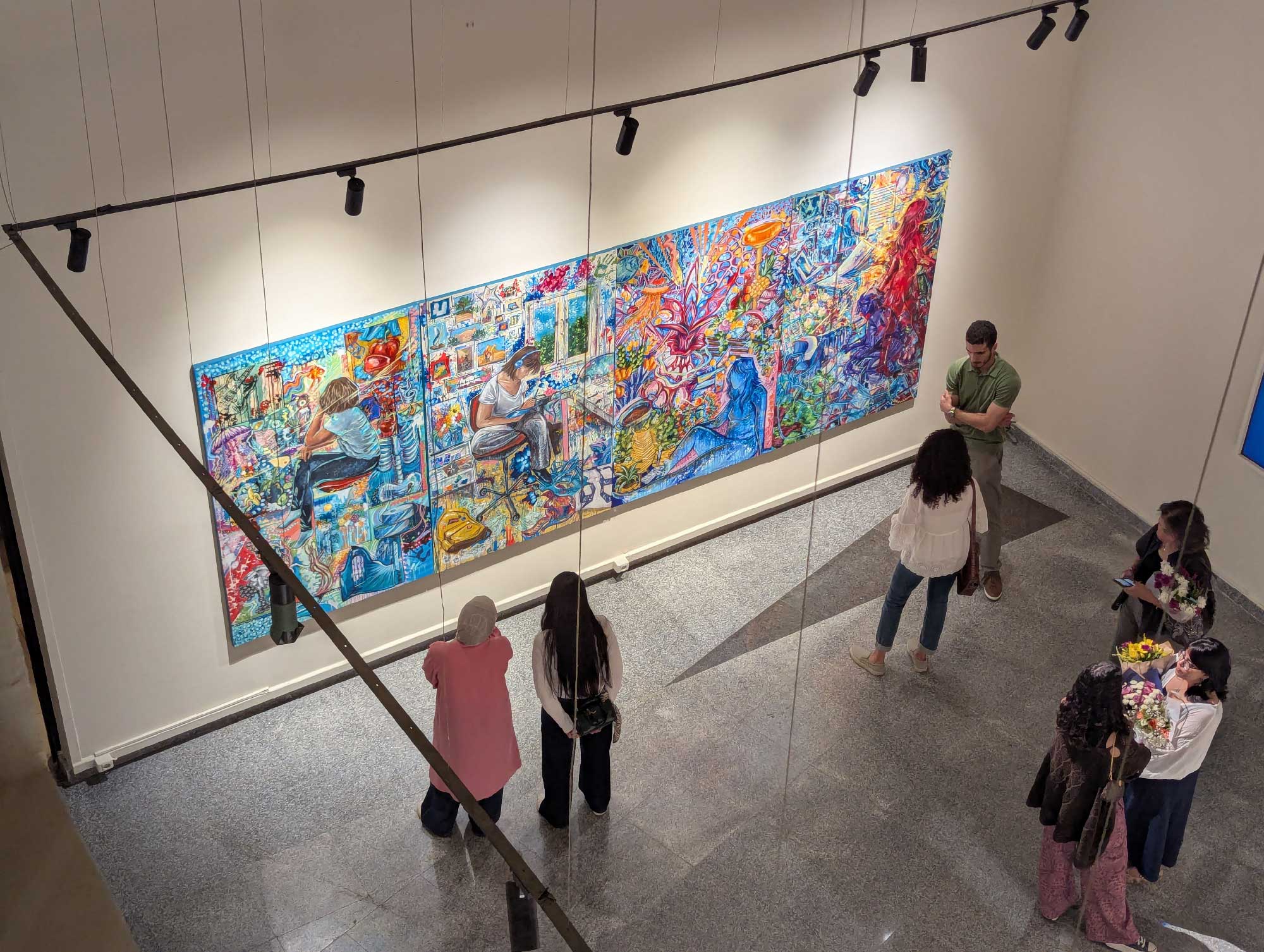 An art display at the Artozium