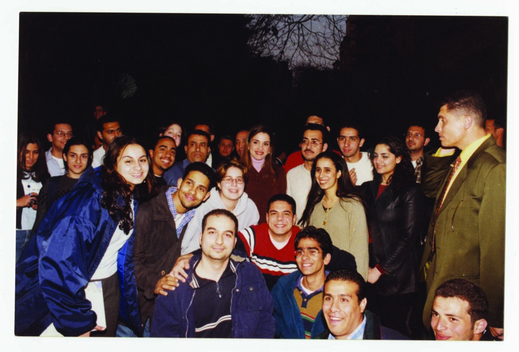 cent/ Queen Rania Al Abdullah ’91 visits AUC