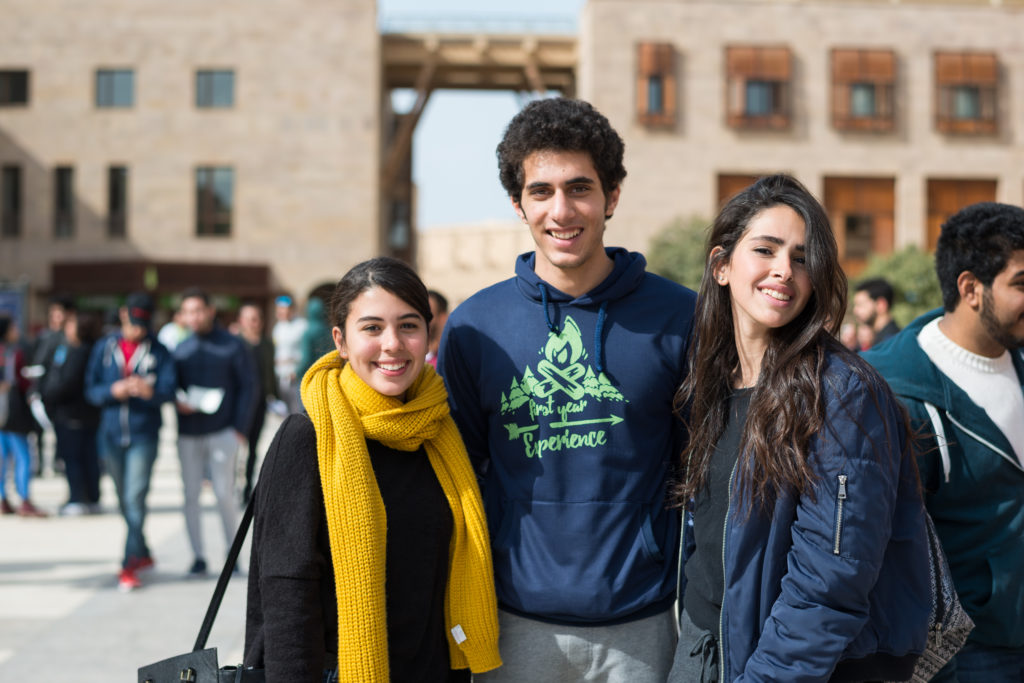 Students on Campus