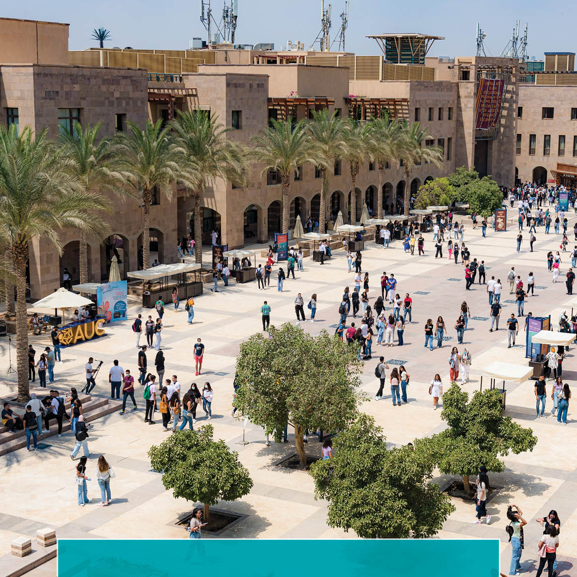 Picture of campus from top