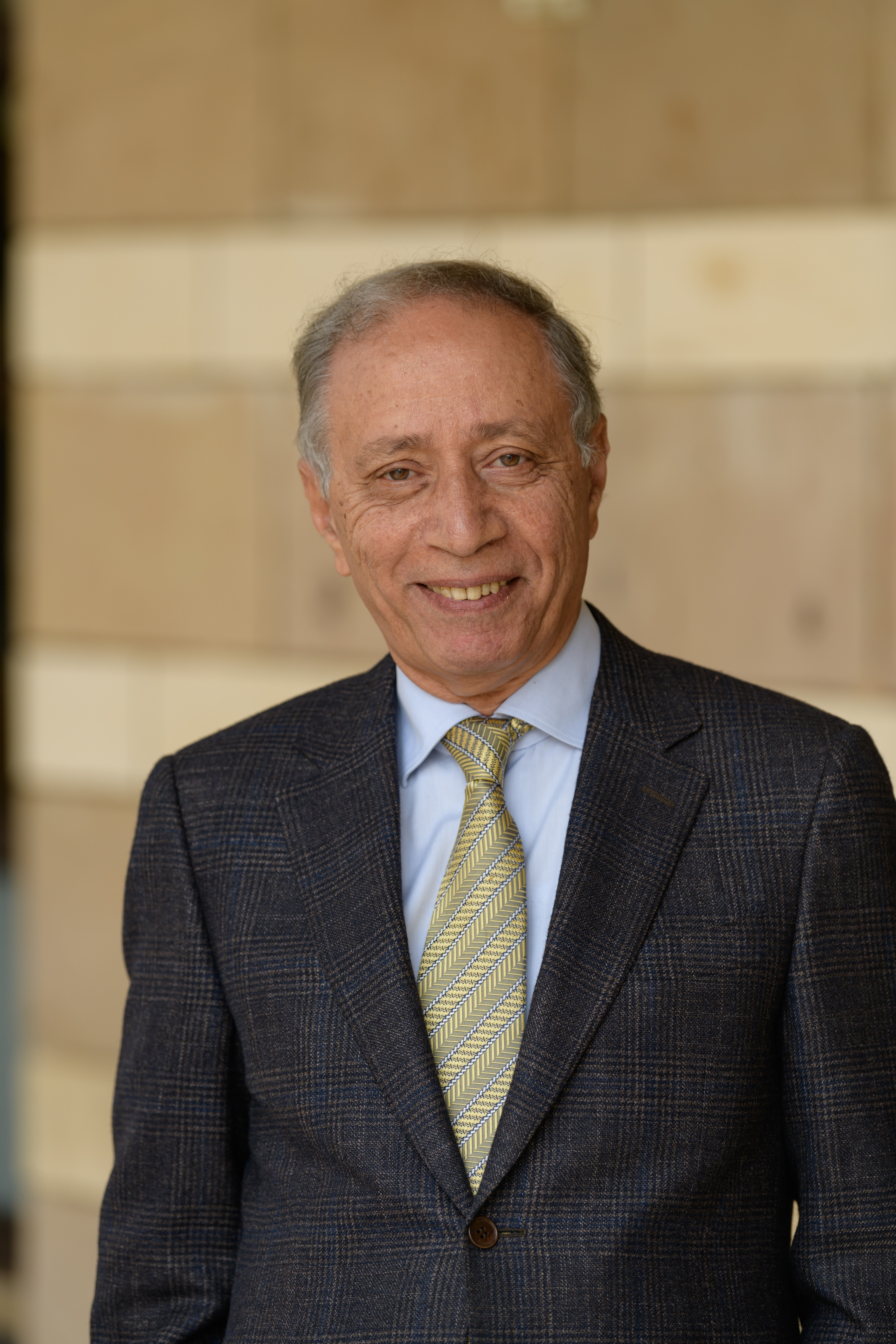 Smiling man with a suit