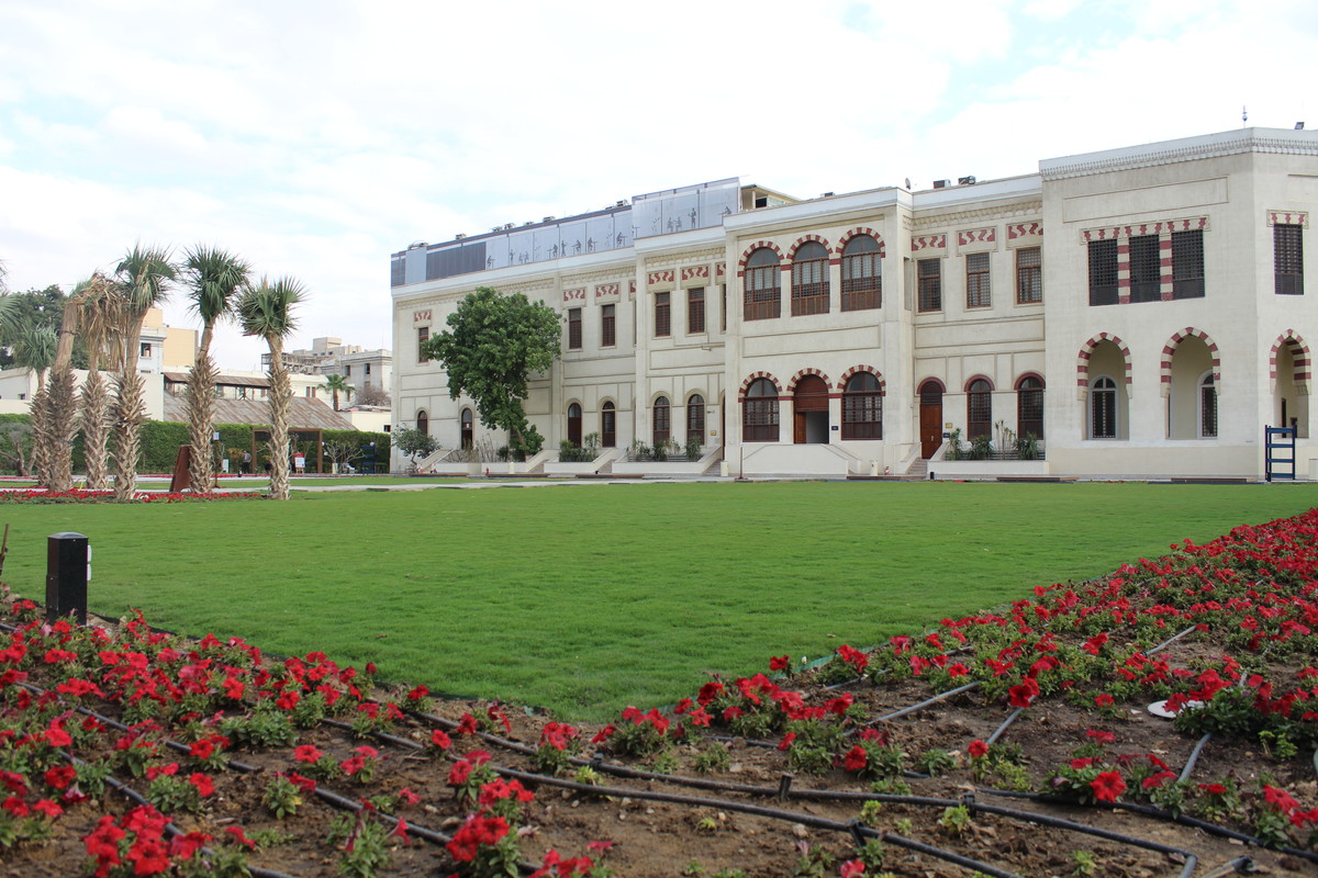 Building and greenery