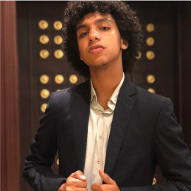 Boy with suit