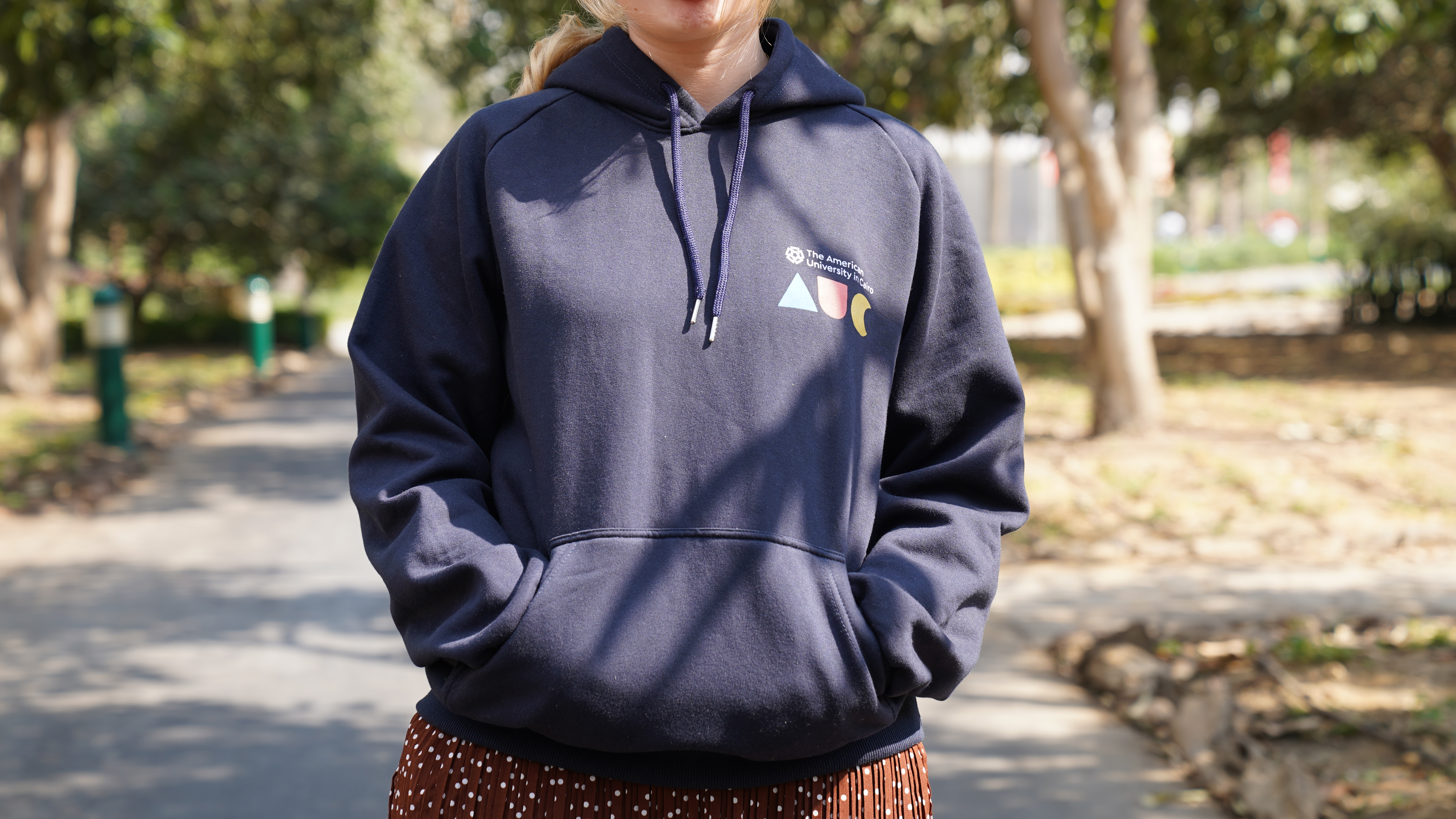 Navy sweatshirt