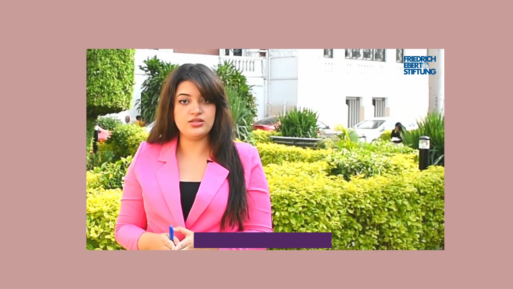 Abd El-Megid in her feature video