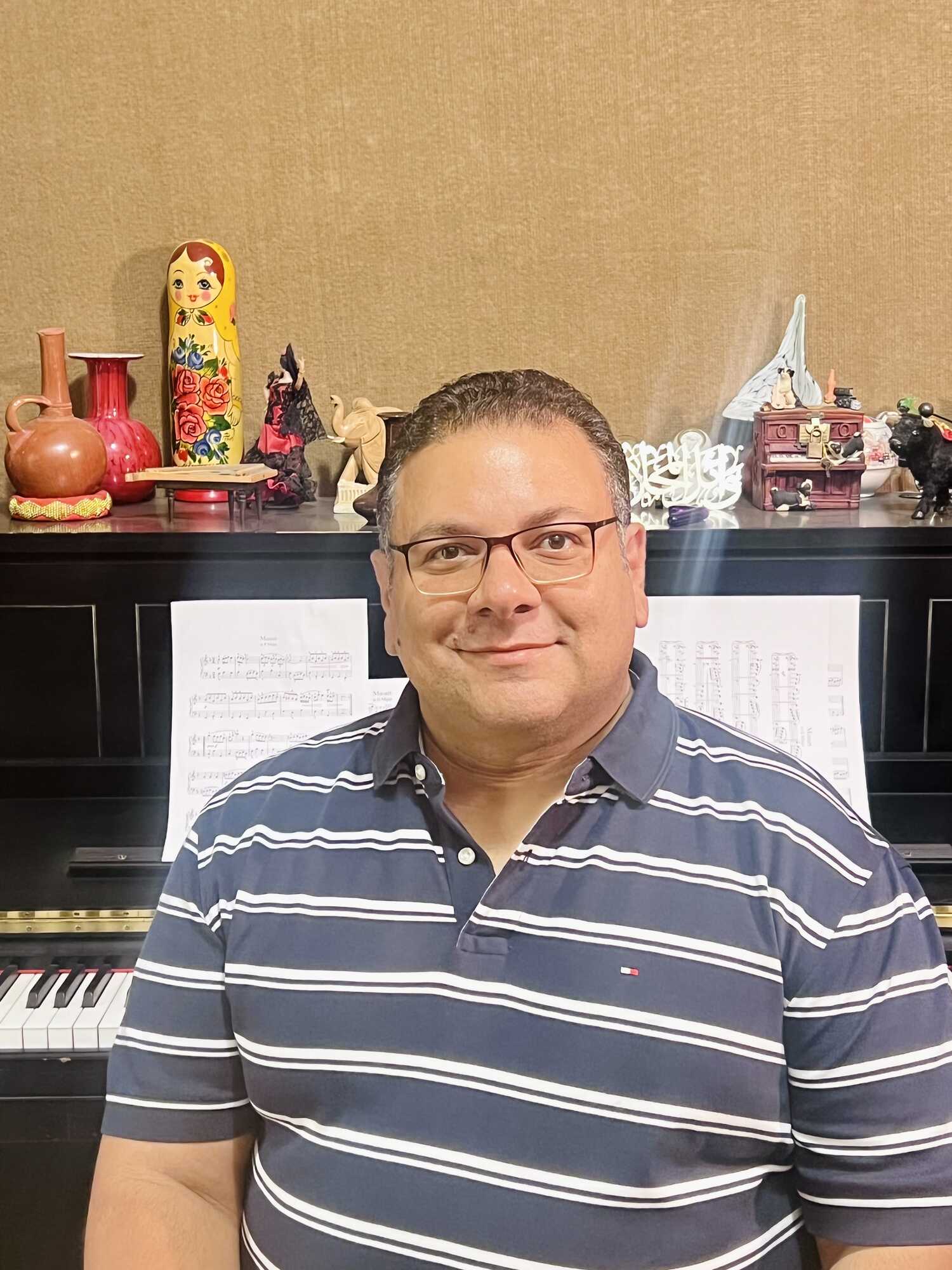 Headshot of Wael El Mahallawy, Associate Professor and Chair, Department of the Arts