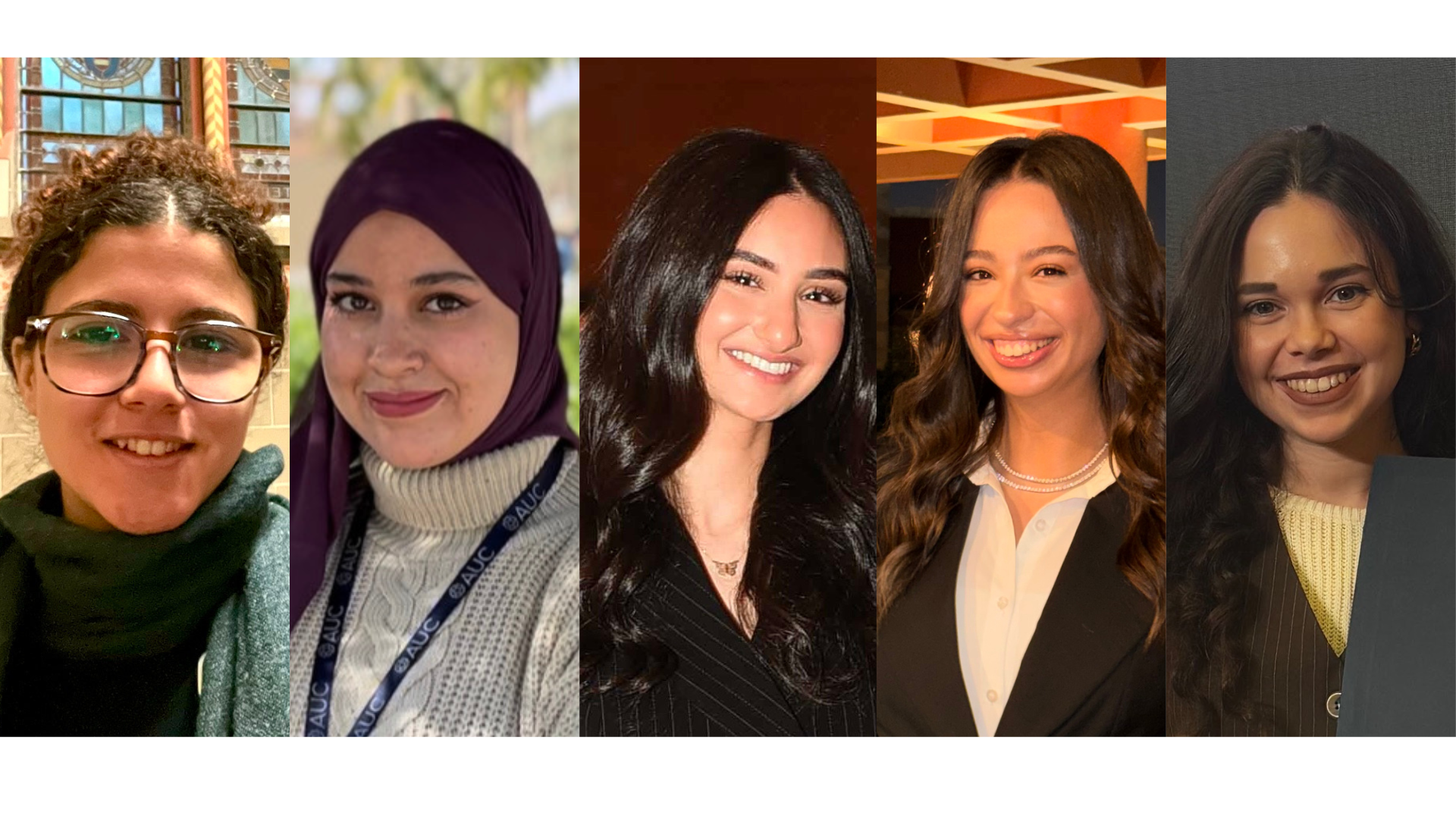 Judi Yassin, Ouahiba Ait Elhaj Mhand, Nour Wael, Yasmin Hamdy, Bianca Espiru