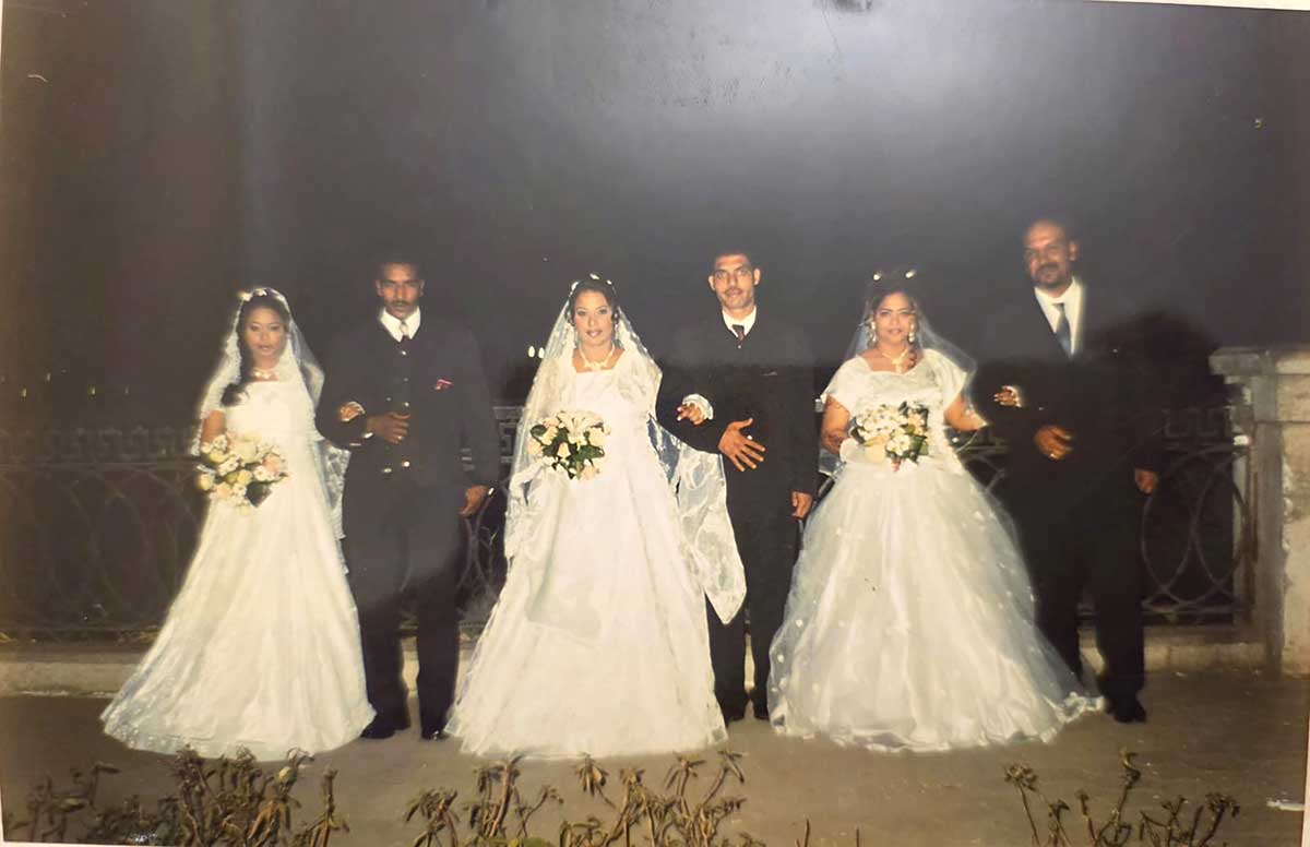 picture of the first campus wedding