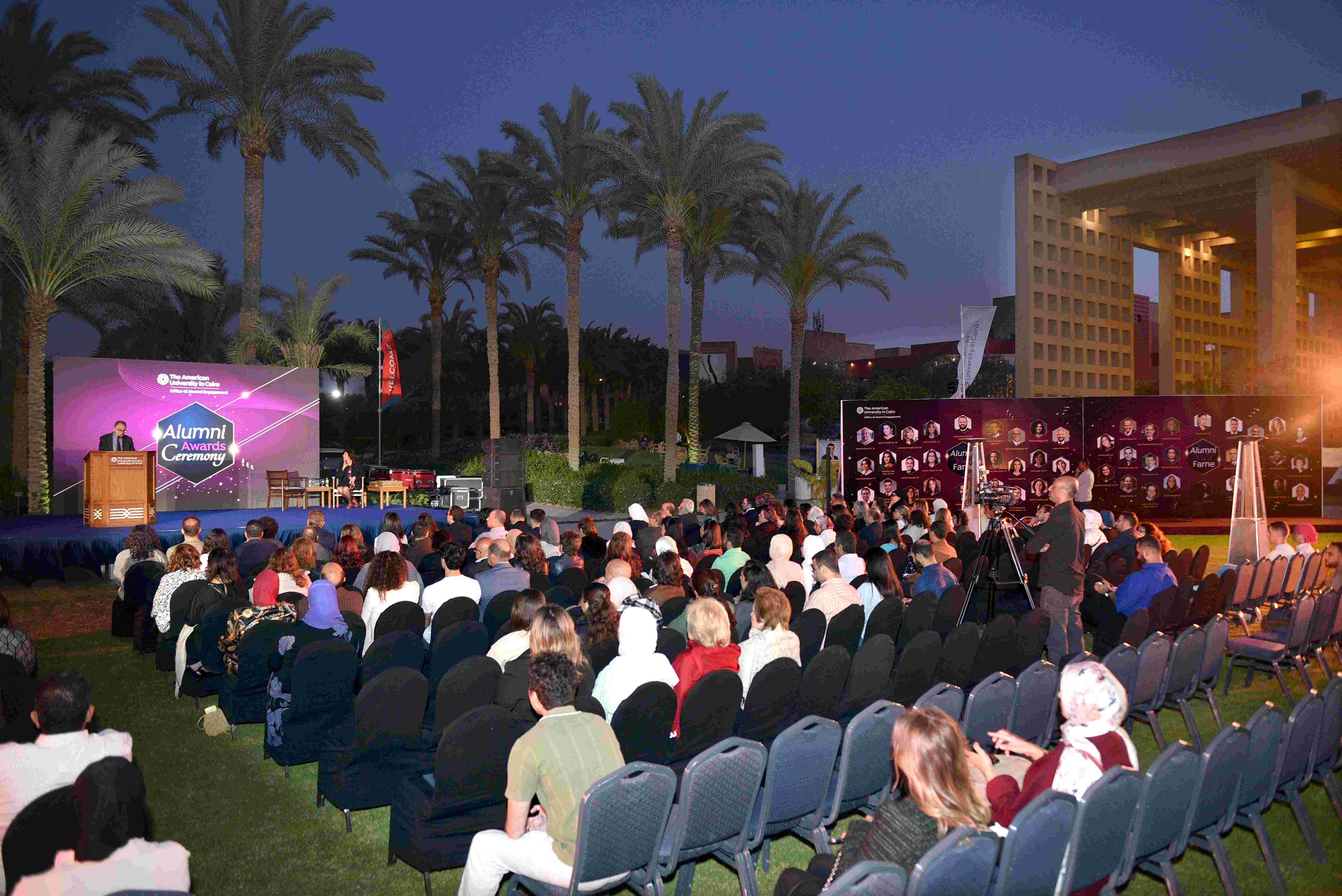 Wide Angle photo of the event