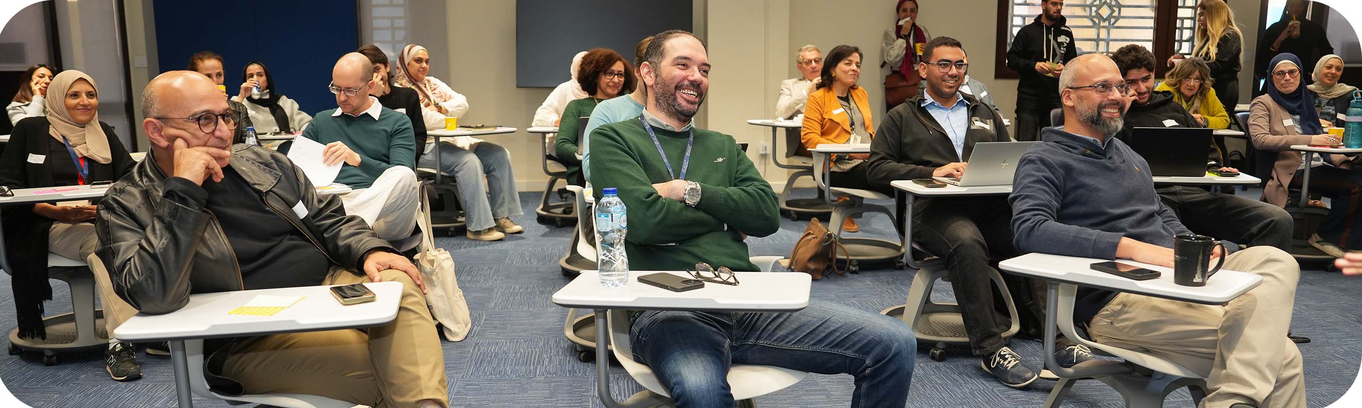 faculty in class