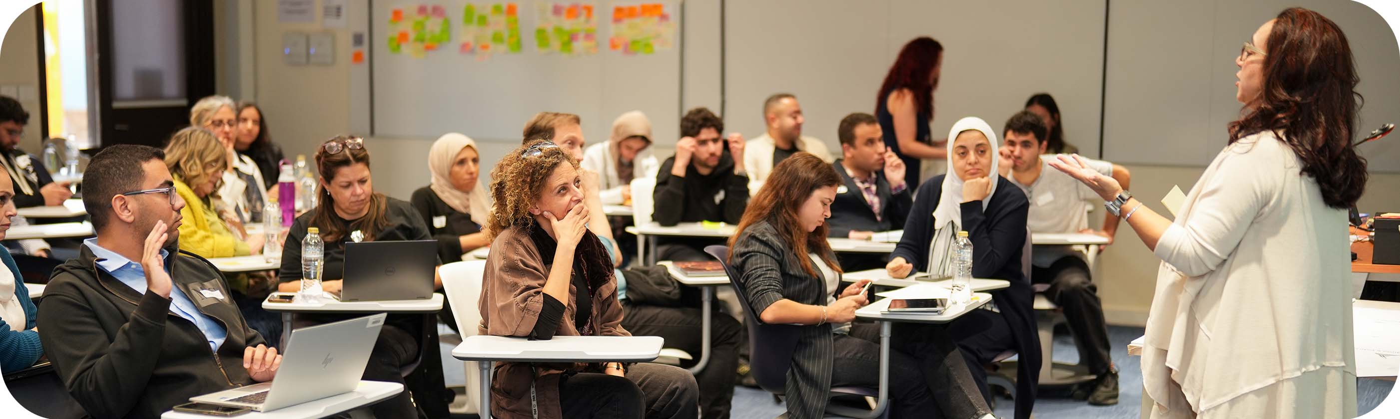 faculty in class