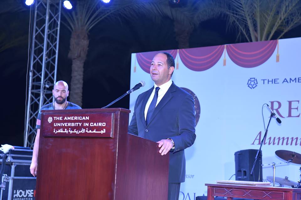 Abdalla El-Ebiary ‘94, recipient of the Distinguished Alumni Award