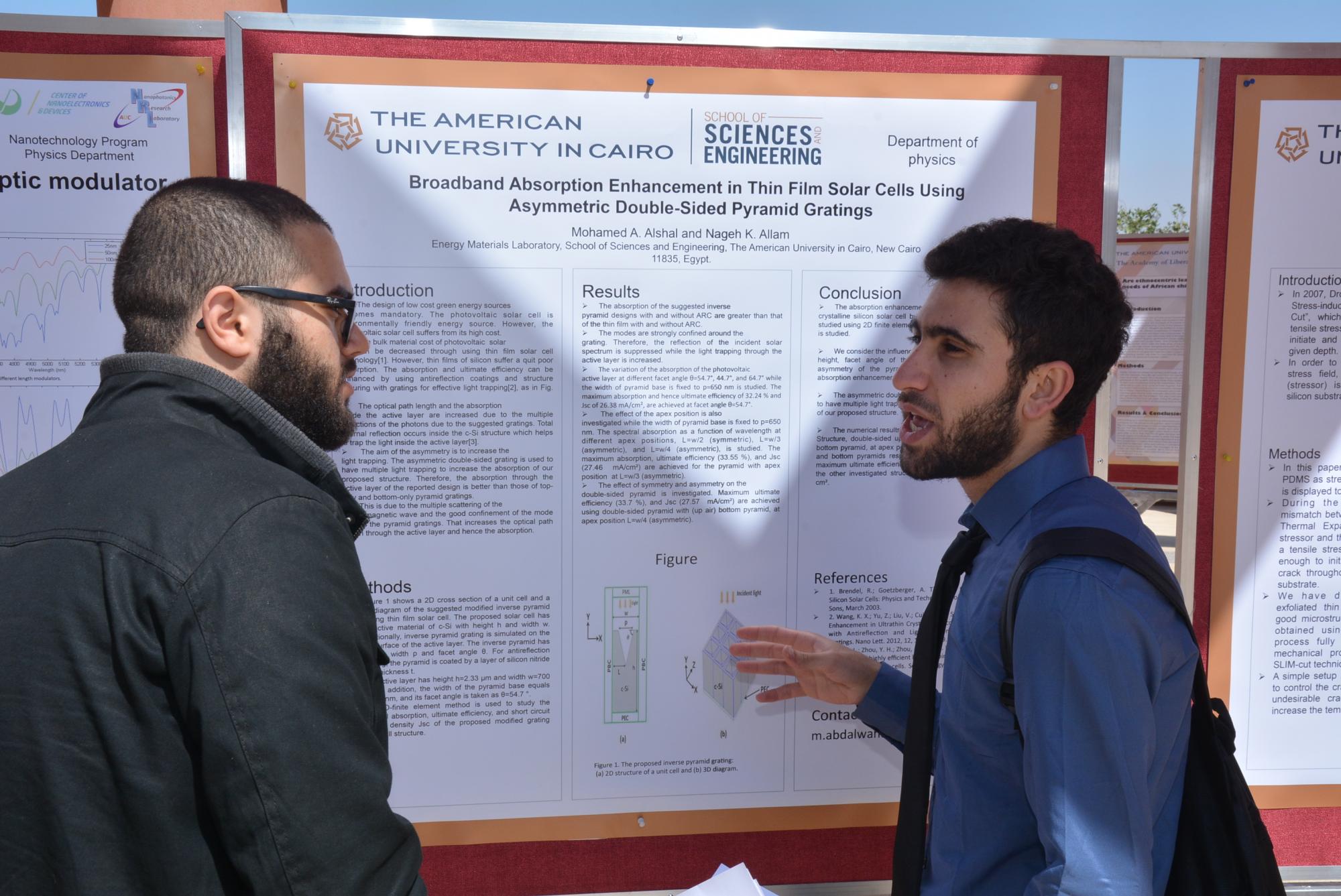 A presentation at last year's Research Day