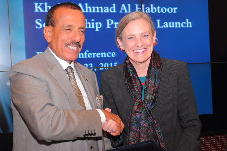 Al Habtoor and Lisa Andreson