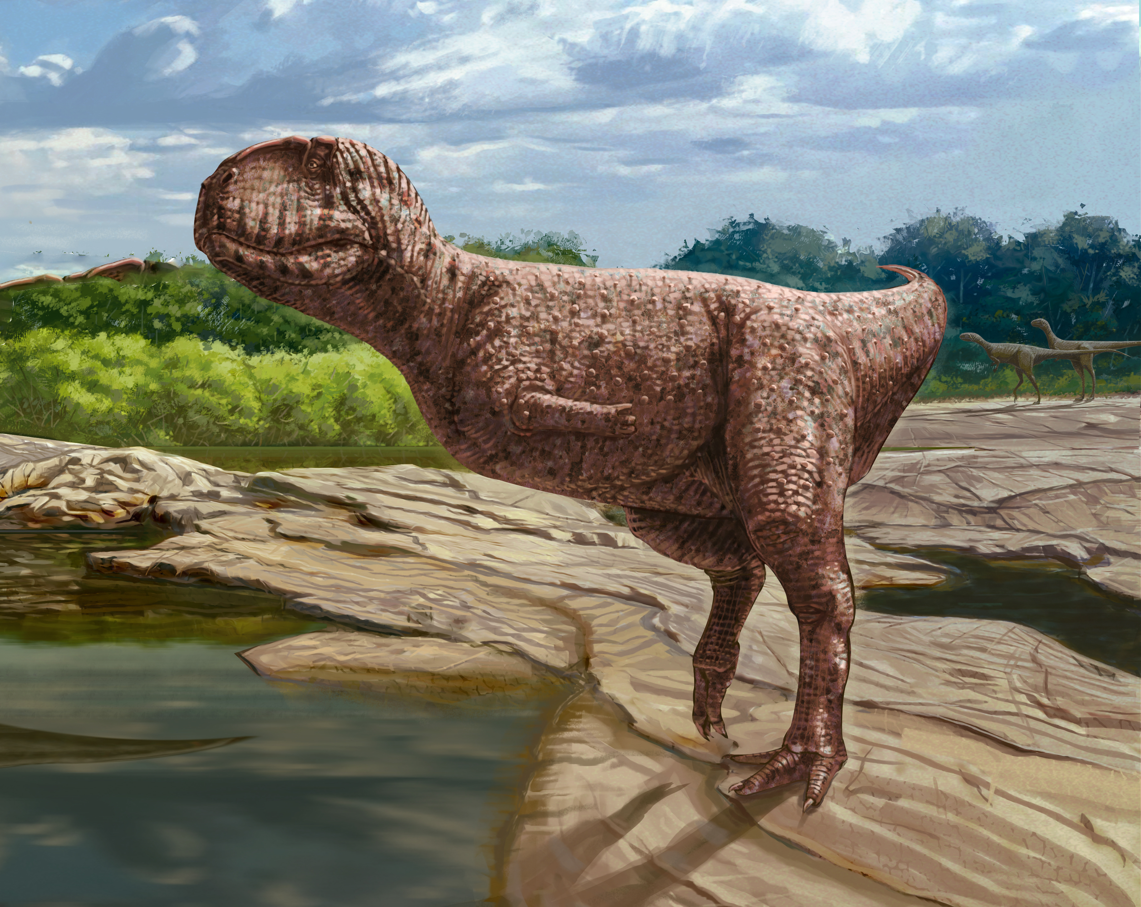 Abelisaurid reconstruction