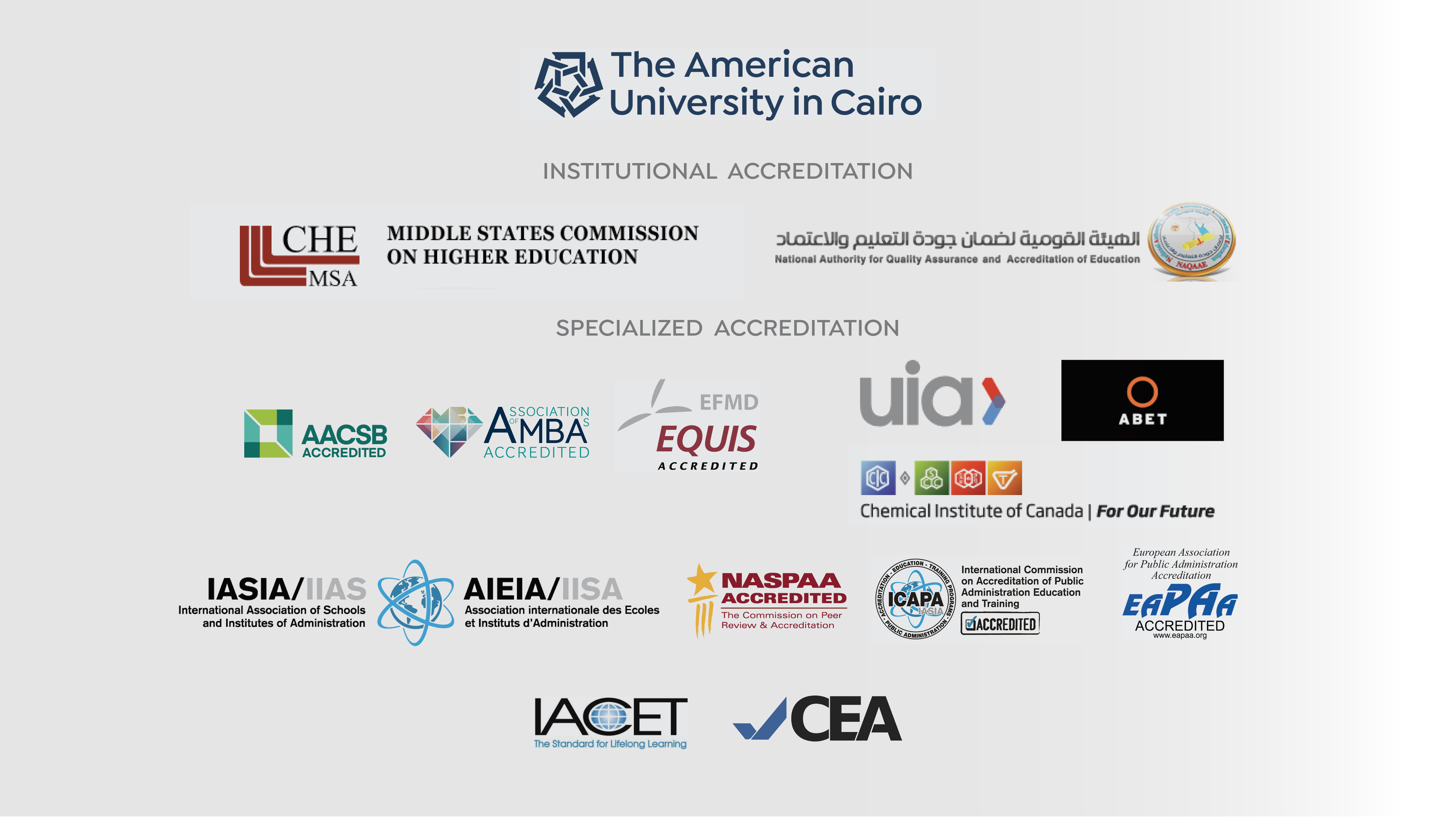 Accreditation