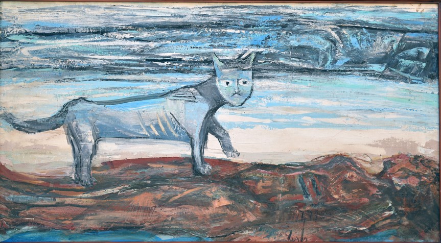 Cat Walking on Nubia