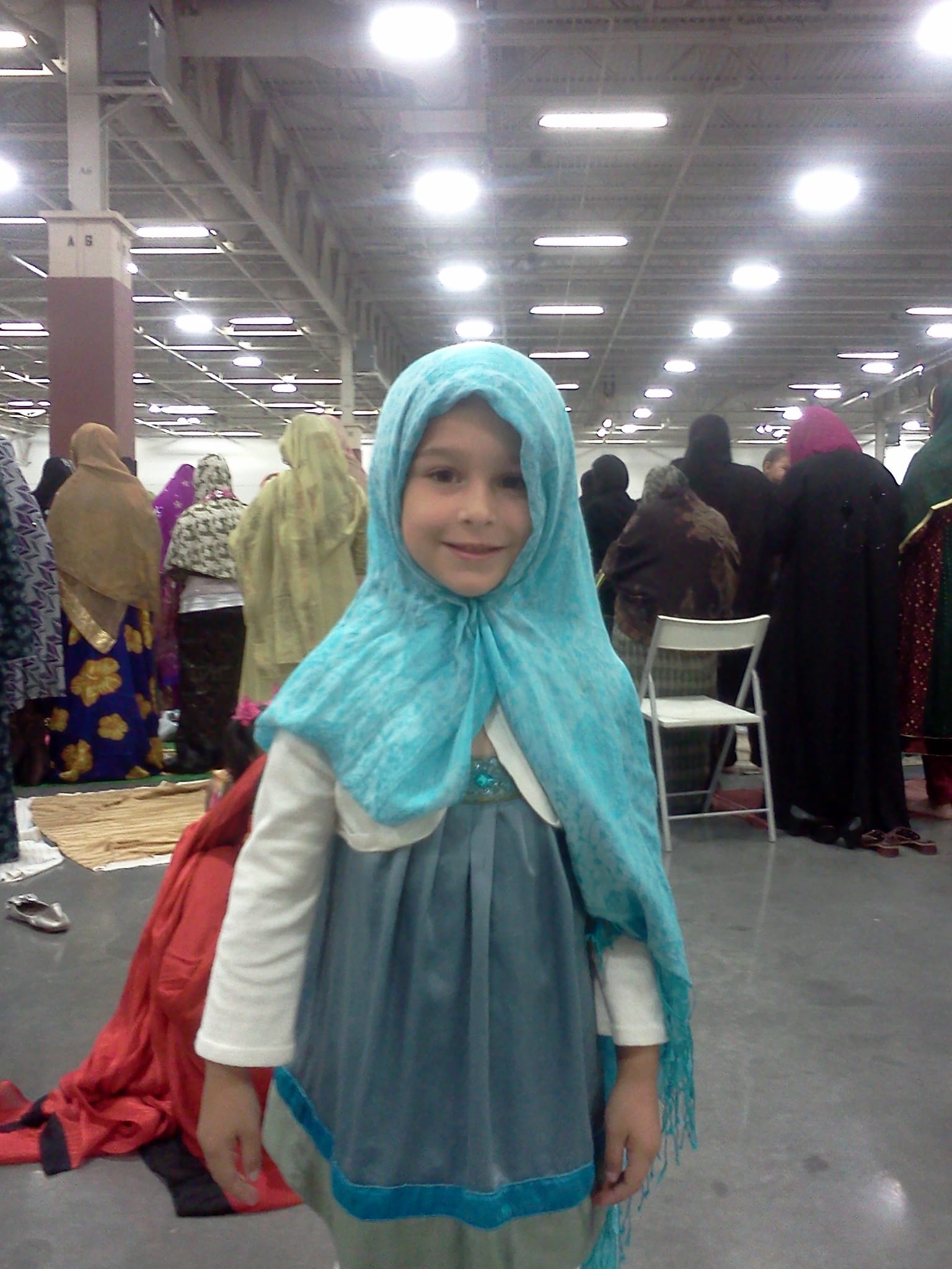 Jena celebrating Ramadan as a kid