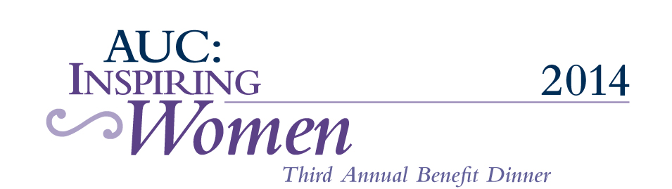 AUC: Inspiring Women 2014. Third Annual Benefit Dinner