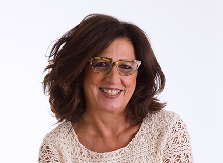 Marianne Khoury '80 smiles at the camera
