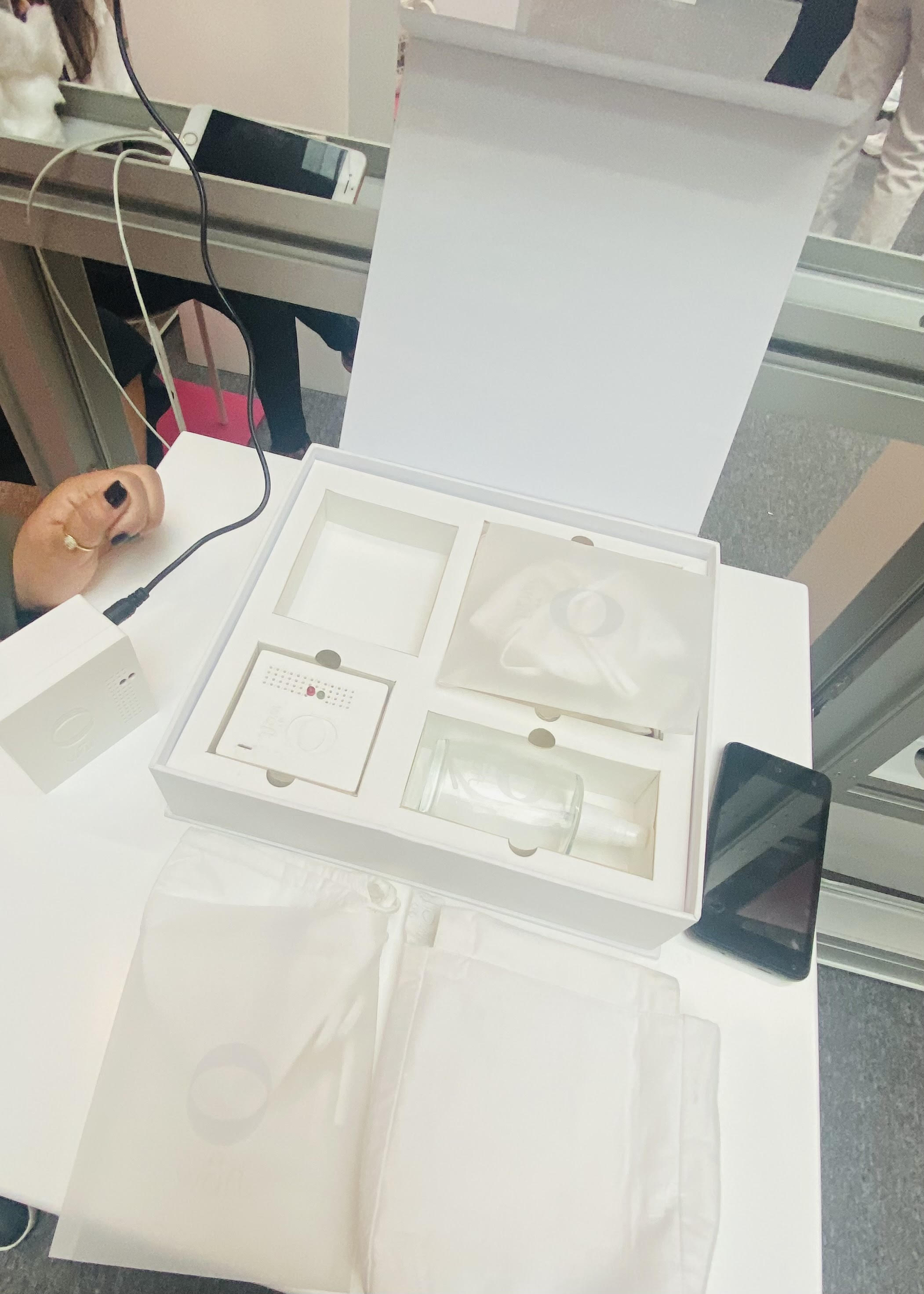 Lama Adham's, AUC graphic design grad, project Waft