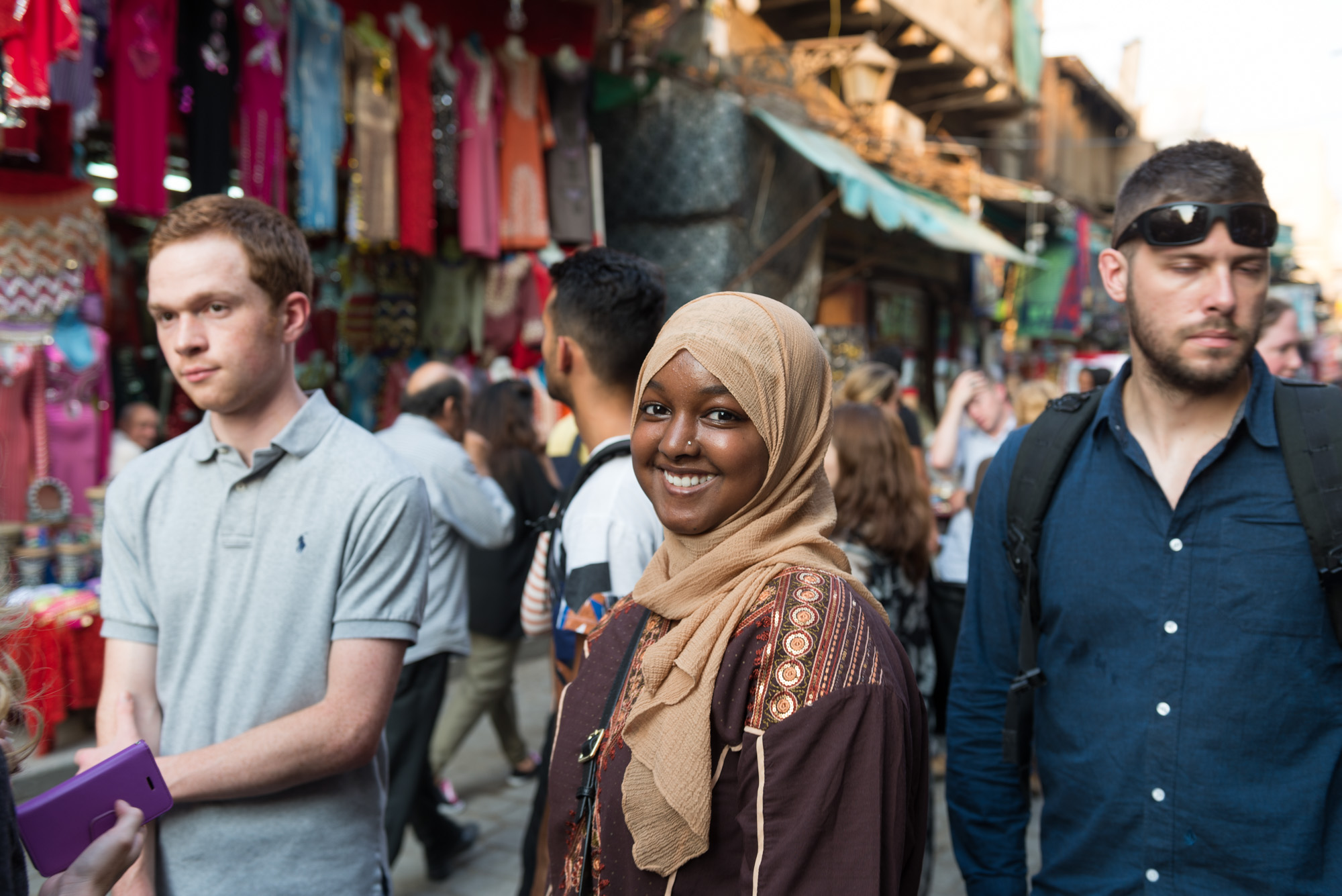 International students tour Cairo as part of their introduction to AUC