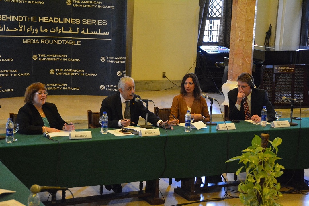 AUC's faculty panel focused on improving education for Egyptian youth 
