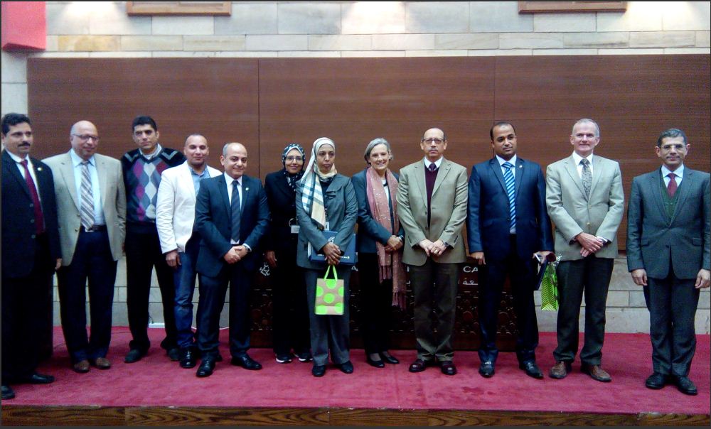 Eight staff members received the Shukran appreciation award 