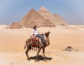 Kuehl at the Giza Pyramids