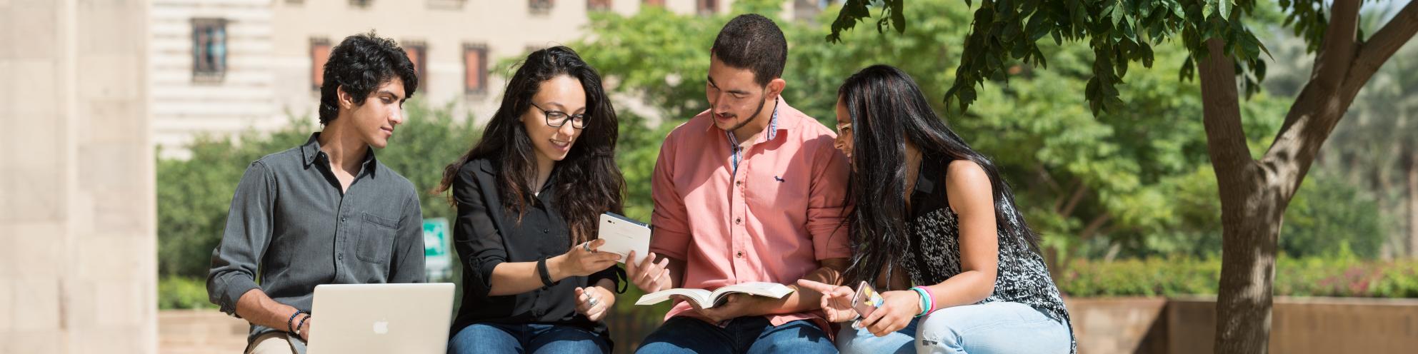students-campus-shot