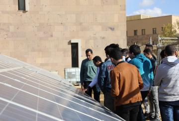 solar screens at AUC