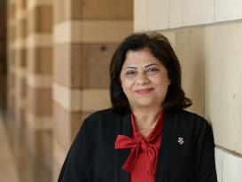 Dr. Iman Soliman, AUC chair of the Department of Arabic Language Instruction,