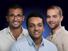 3 smiling men 