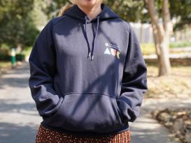 Navy sweatshirt