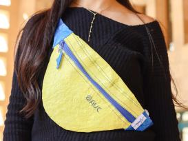 Yellow Reusable Fanny pack