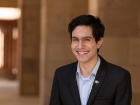 Headshot of a boy smiling