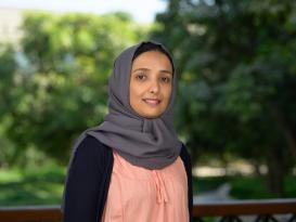 Headshot of ola abdulahk student at TLG program in AUC