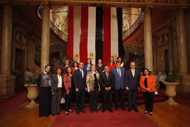 AUC and USAID Celebrate the Inauguration of a New University Center for Career Development at Ain Shams University 