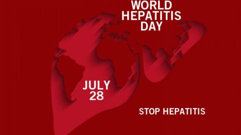 Banner of hepatitis day