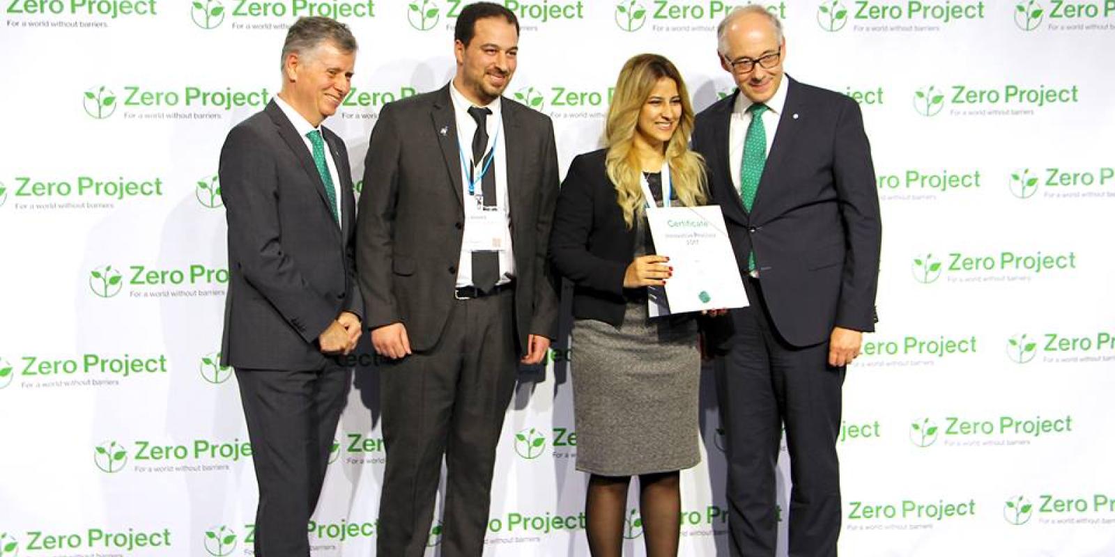 Helm Foundation was awarded by United Nations Vienna for being one of the best practices in the world with regard to disability employment