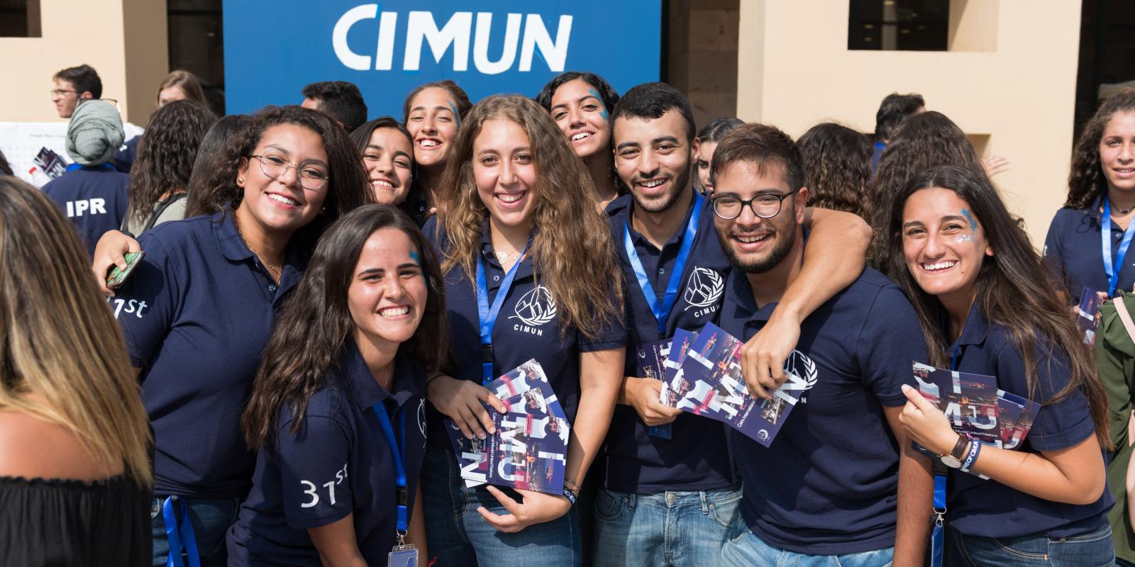 CIMUN students