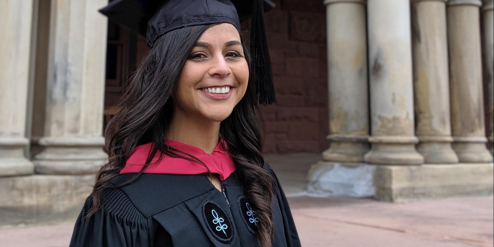 Dalia Abbas '13 receives the Harvard Intellectual Contribution Award
