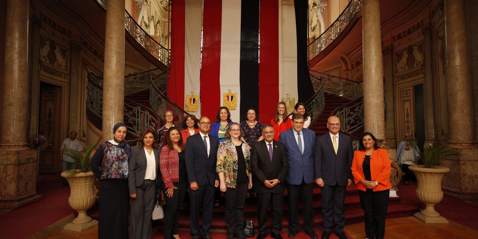 AUC and USAID Celebrate the Inauguration of a New University Center for Career Development at Ain Shams University