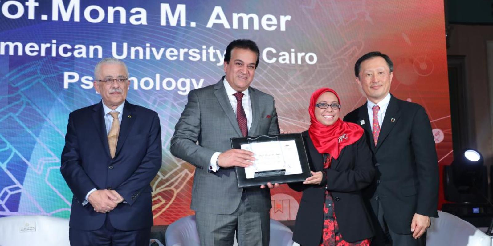 Two AUC Professors Receive Elsevier 2019 Scopus Researcher Awards