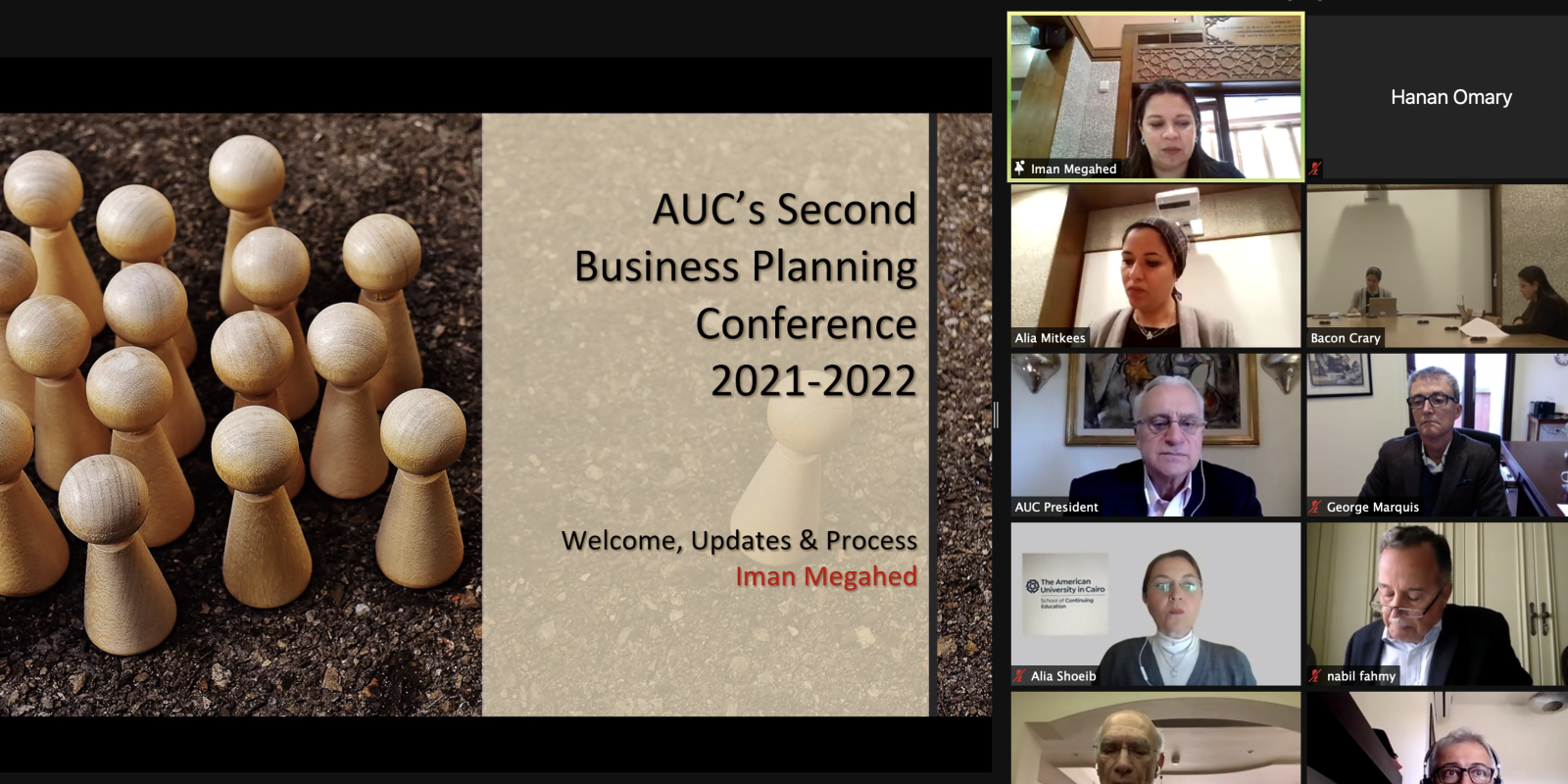 Strategic Planning Meeting Screenshot