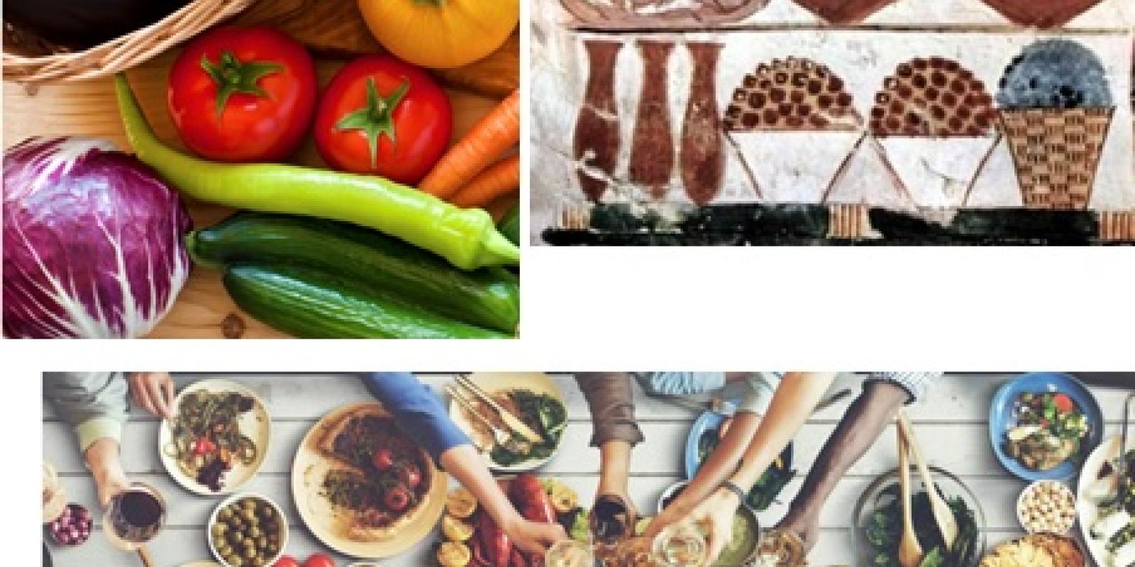 Collage of food
