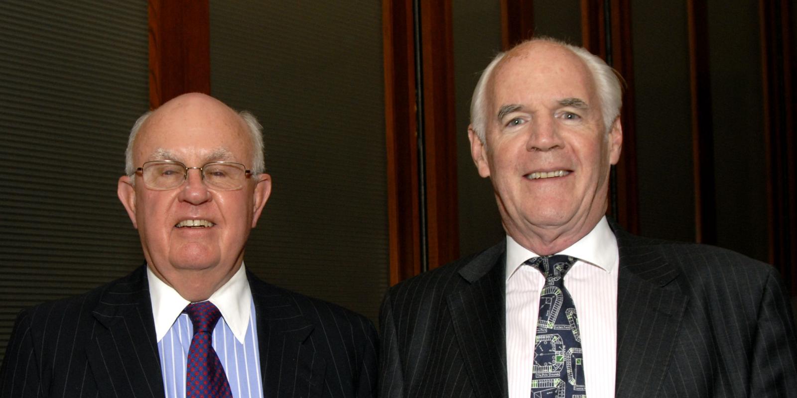 AUC Advisory Trustees Paul Hannon and Peter Giblin