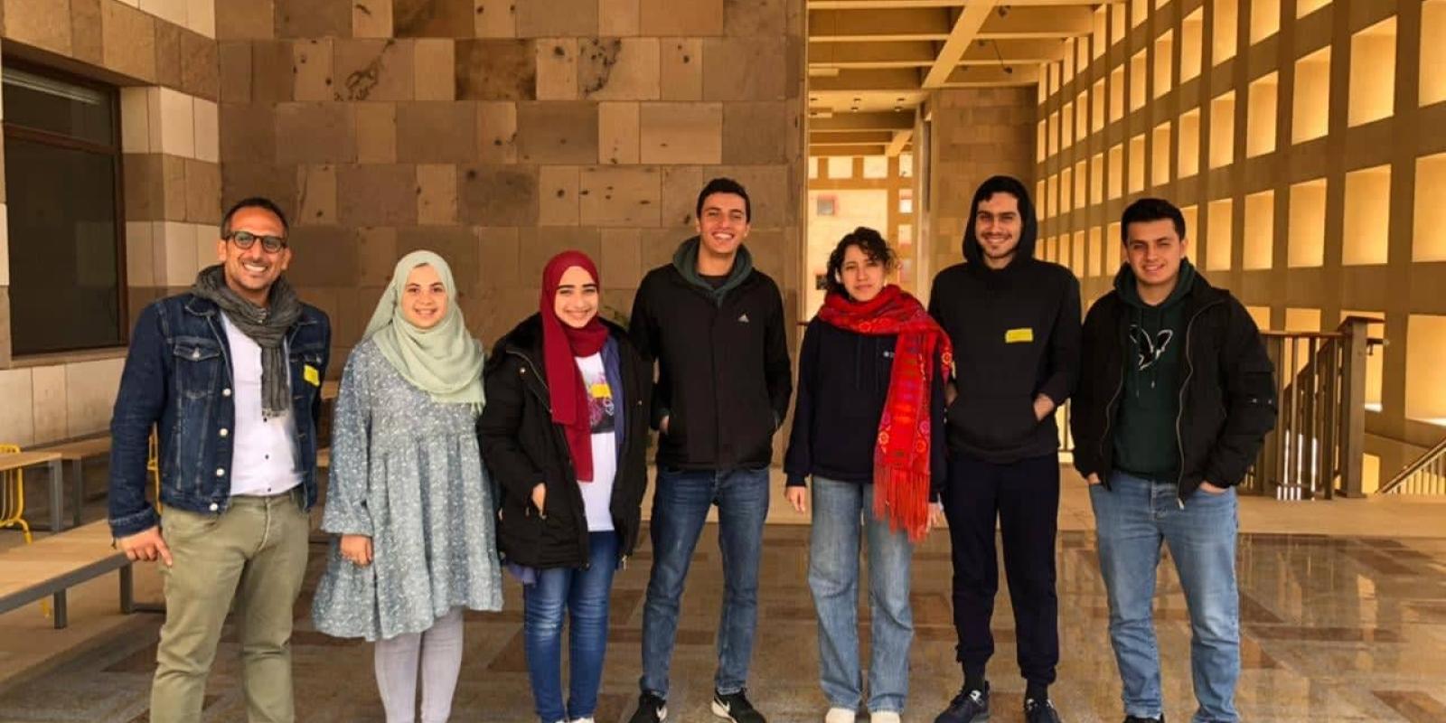 Group photo of students