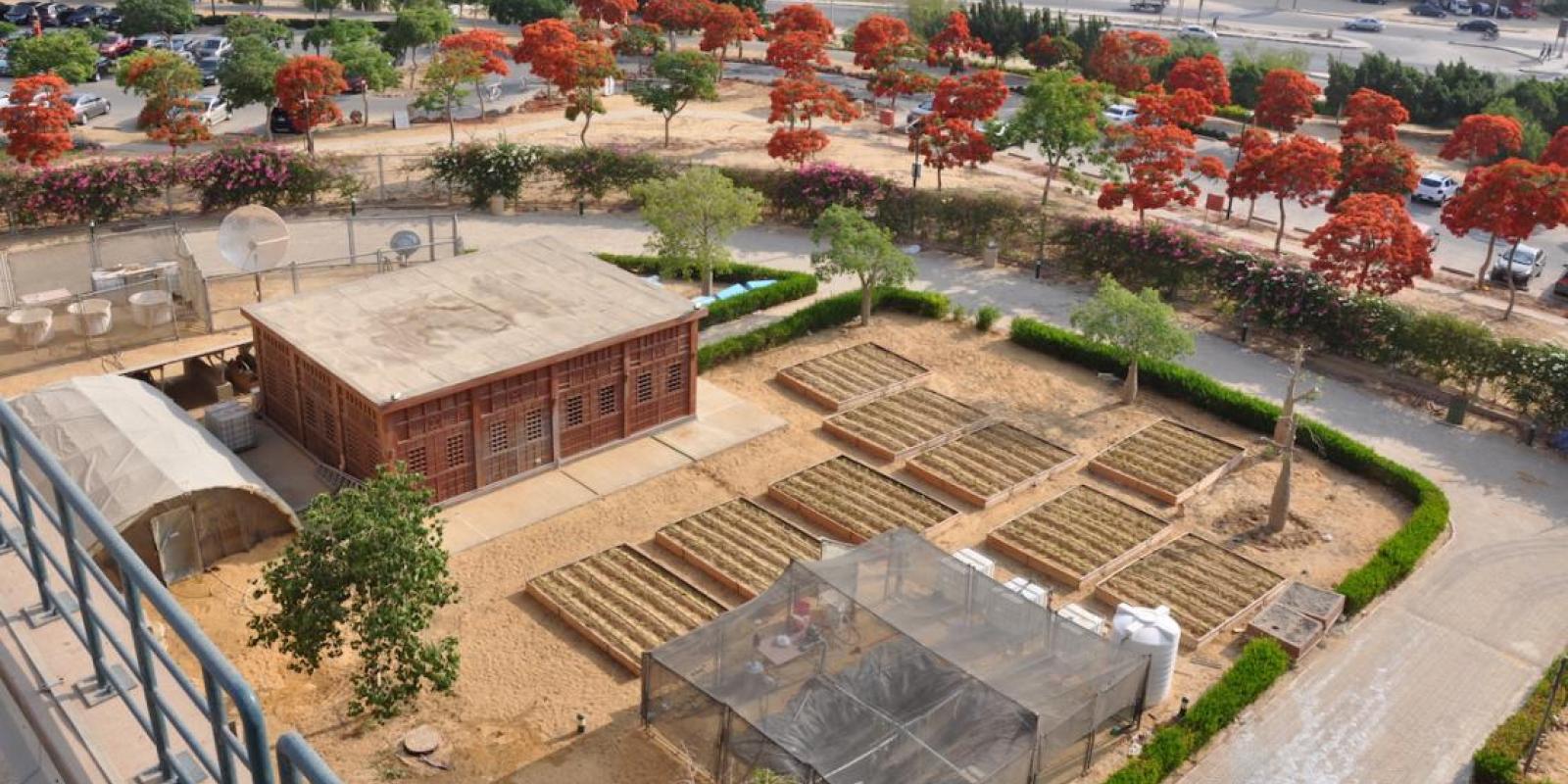 Aerial view of CARES